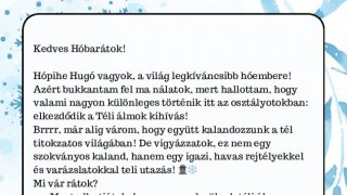 1. hét alsó tagozat levél hétfőre